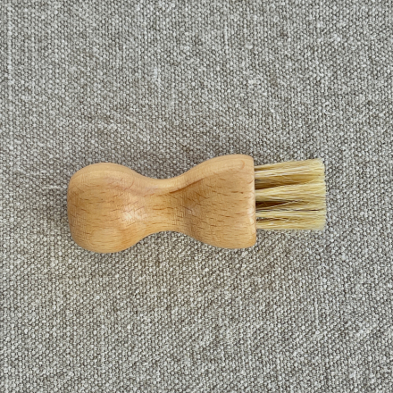 Pilzbürste mit Naturborsten